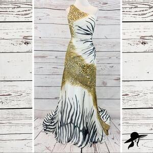 Night Moves by Allure Animal sequin tiger flare